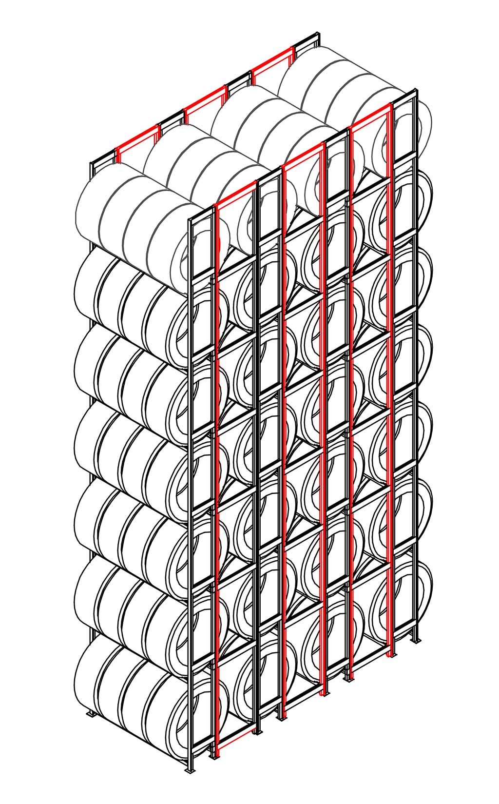 Block-Set Bulli 7 Ebenen Grundfeld