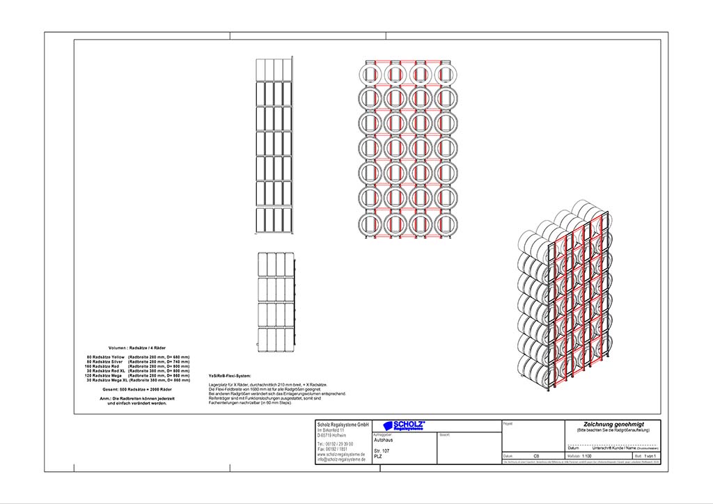 Block-Set Bulli 7 Ebenen Anbaufeld